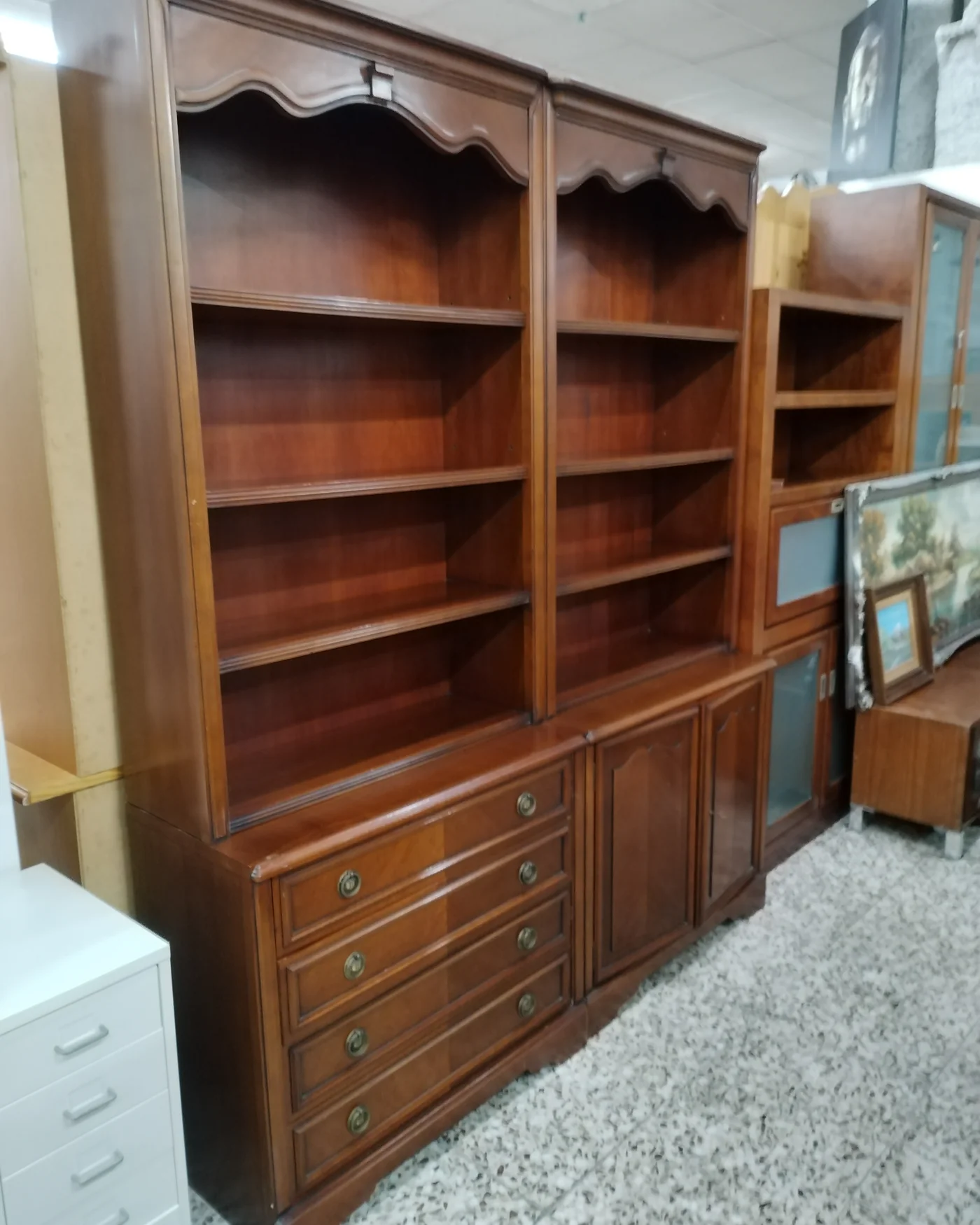 LIBRERIA MODULAR SALOAR ESTILO CLASICA - imagen 5