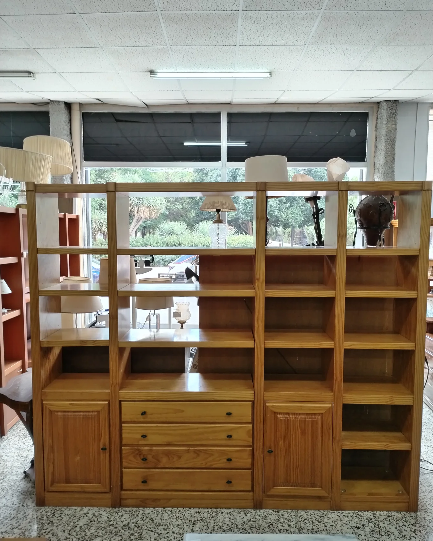 ESTANTERIA MODULAR SALOULAR DE MADERA - imagen 1
