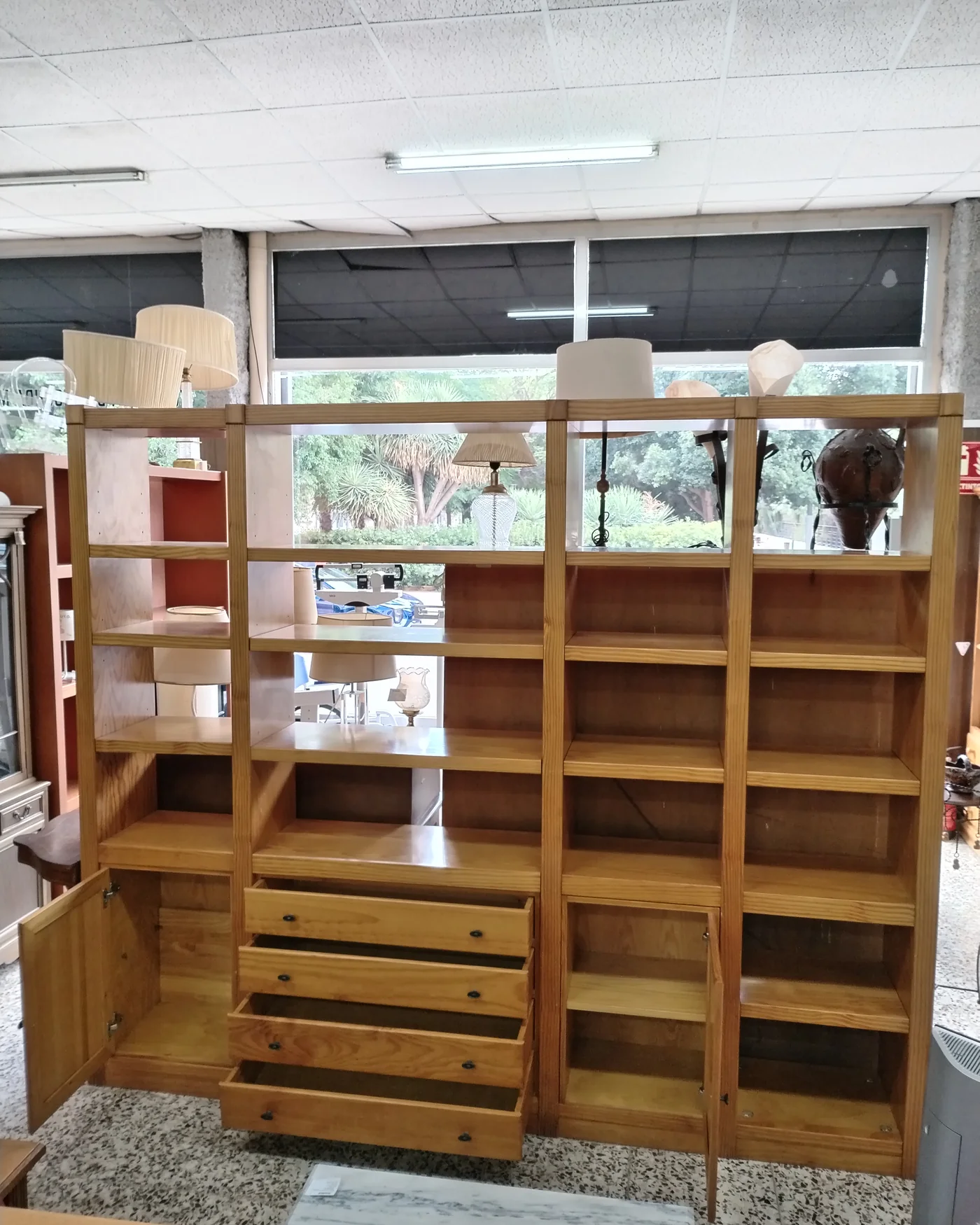 ESTANTERIA MODULAR SALOULAR DE MADERA - imagen 2