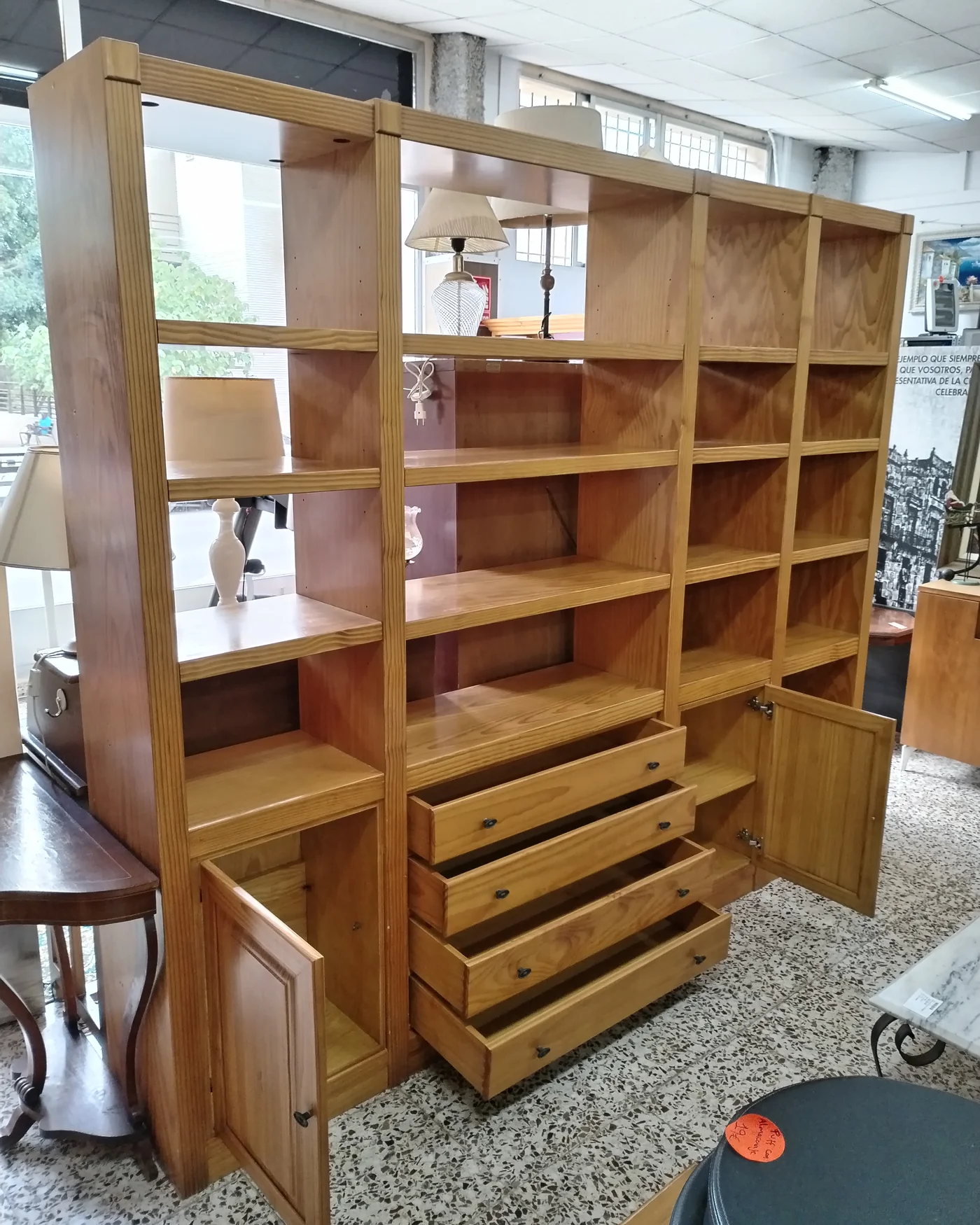 ESTANTERIA MODULAR SALOULAR DE MADERA - imagen 3