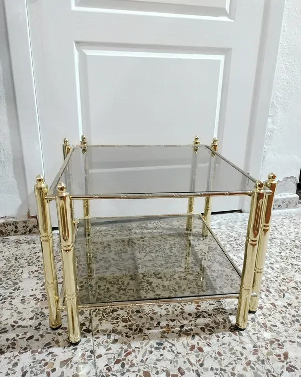 MESA AUXILIAR BAJA ESTILO SALOBAJA ESTILO HOLLYWOOD REGE