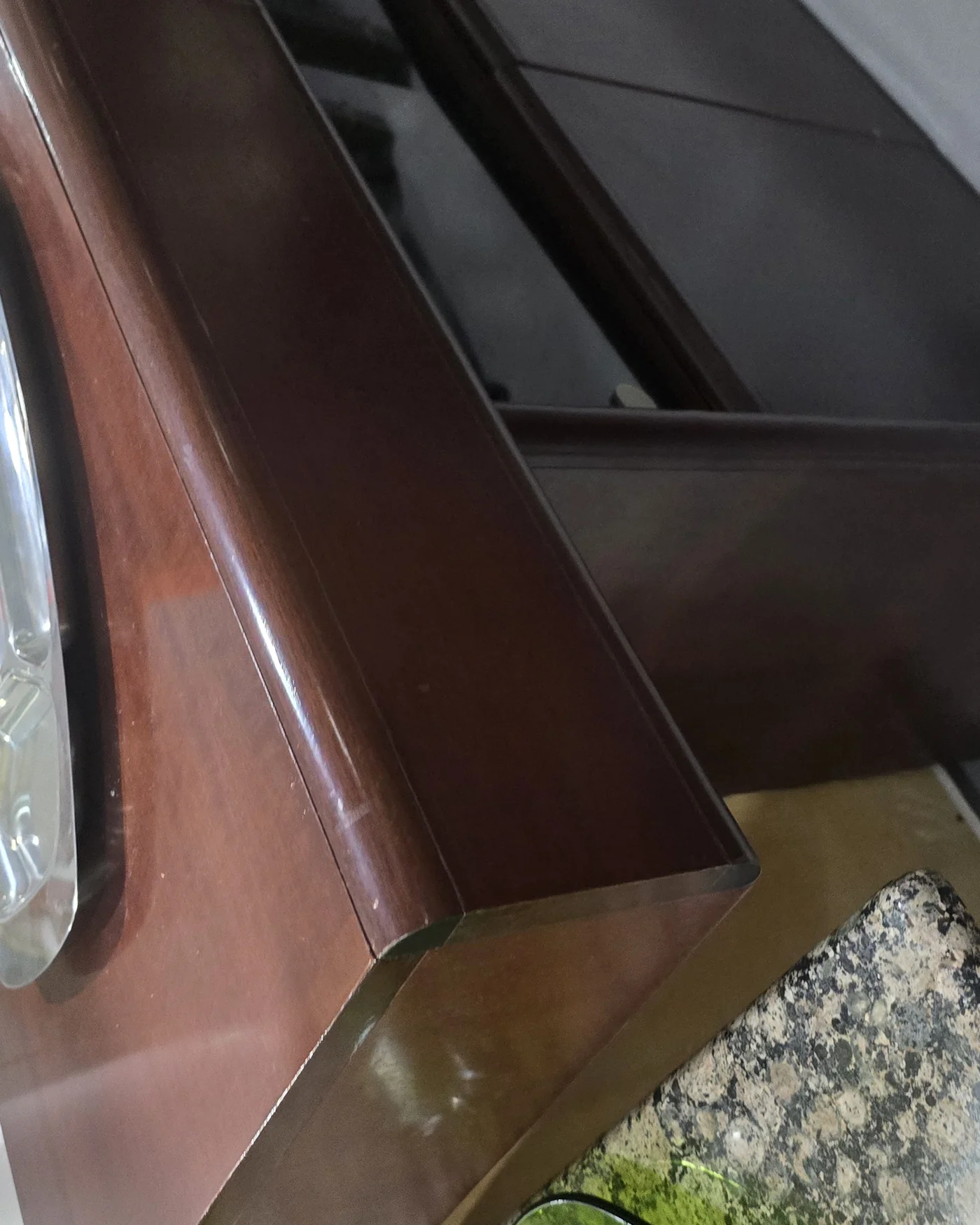 Mueble bar estilo art deco en madera lacada - imagen 2