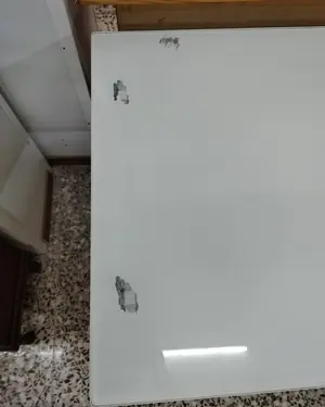 Escritorio de oficina con cristal y estructura metálica - miniatura 4