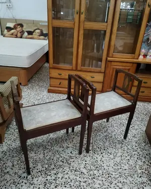 Par de taburetes estilo victoriano - miniatura 3
