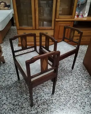 Par de taburetes estilo victoriano - miniatura 4