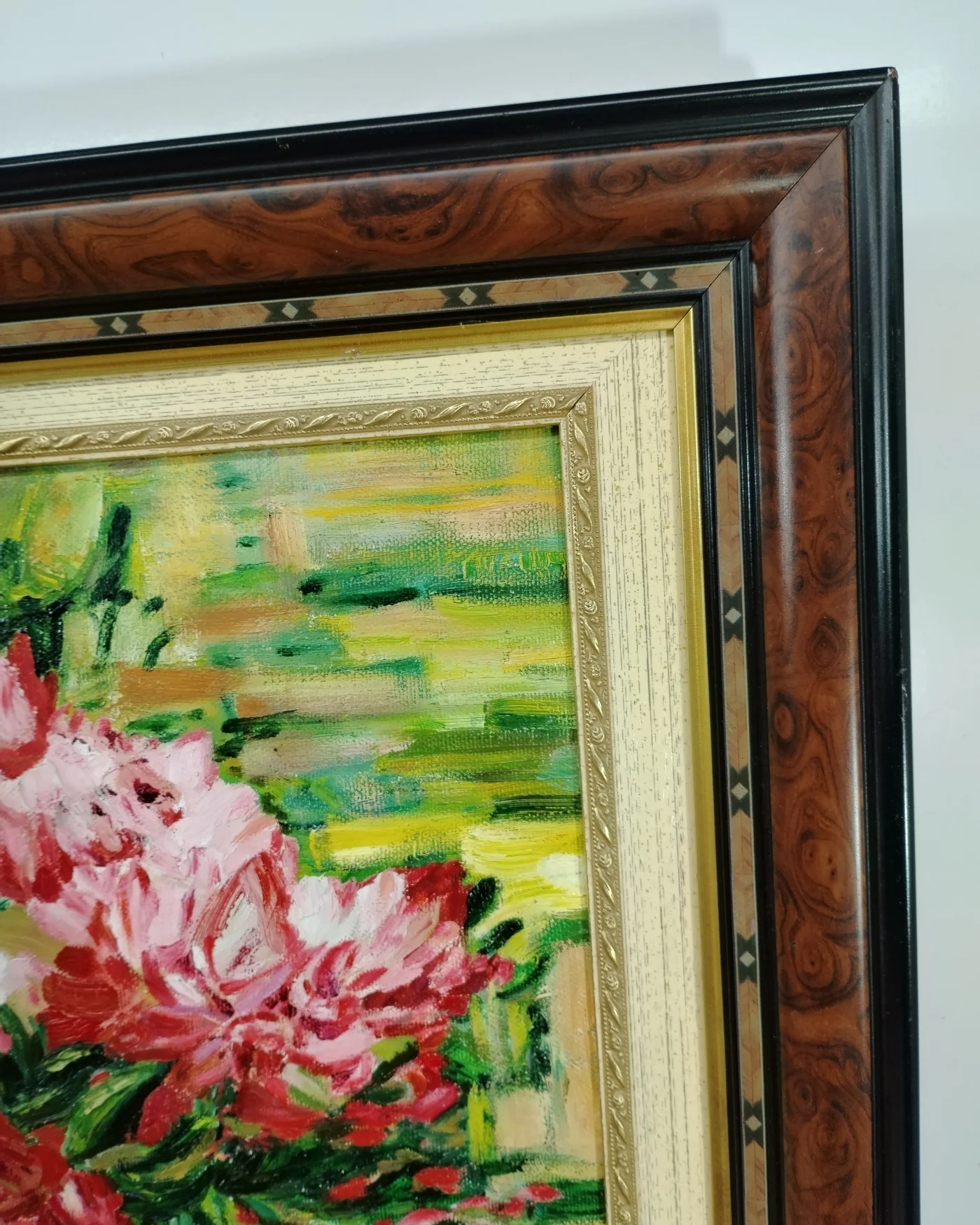 Óleo sobre lienzo flores - imagen 2