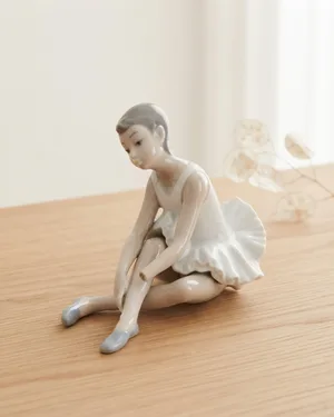 Bailarina de Porcelana Nao - miniatura 1
