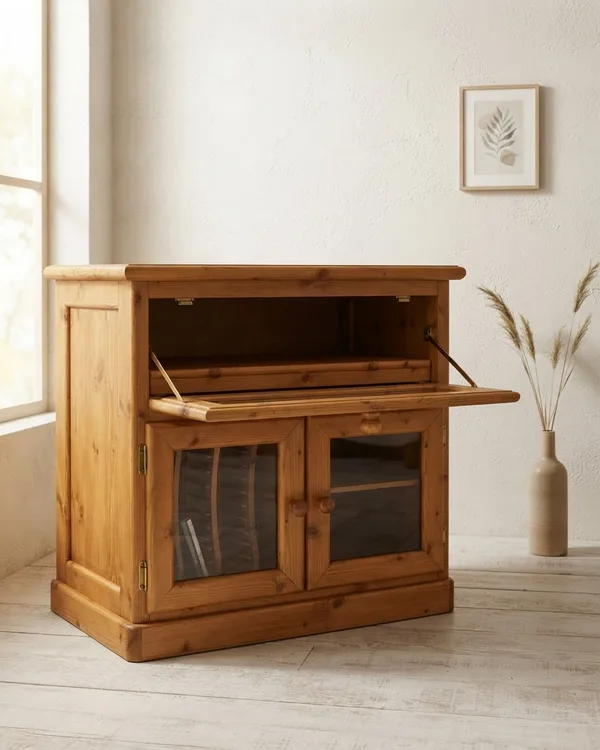 MUEBLE tV DE PINO rustico