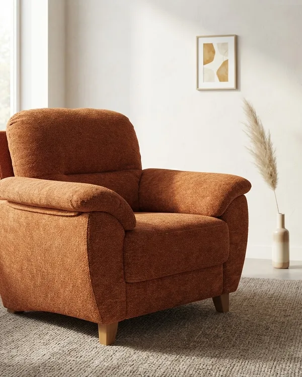 Sillon relax fijo de tela