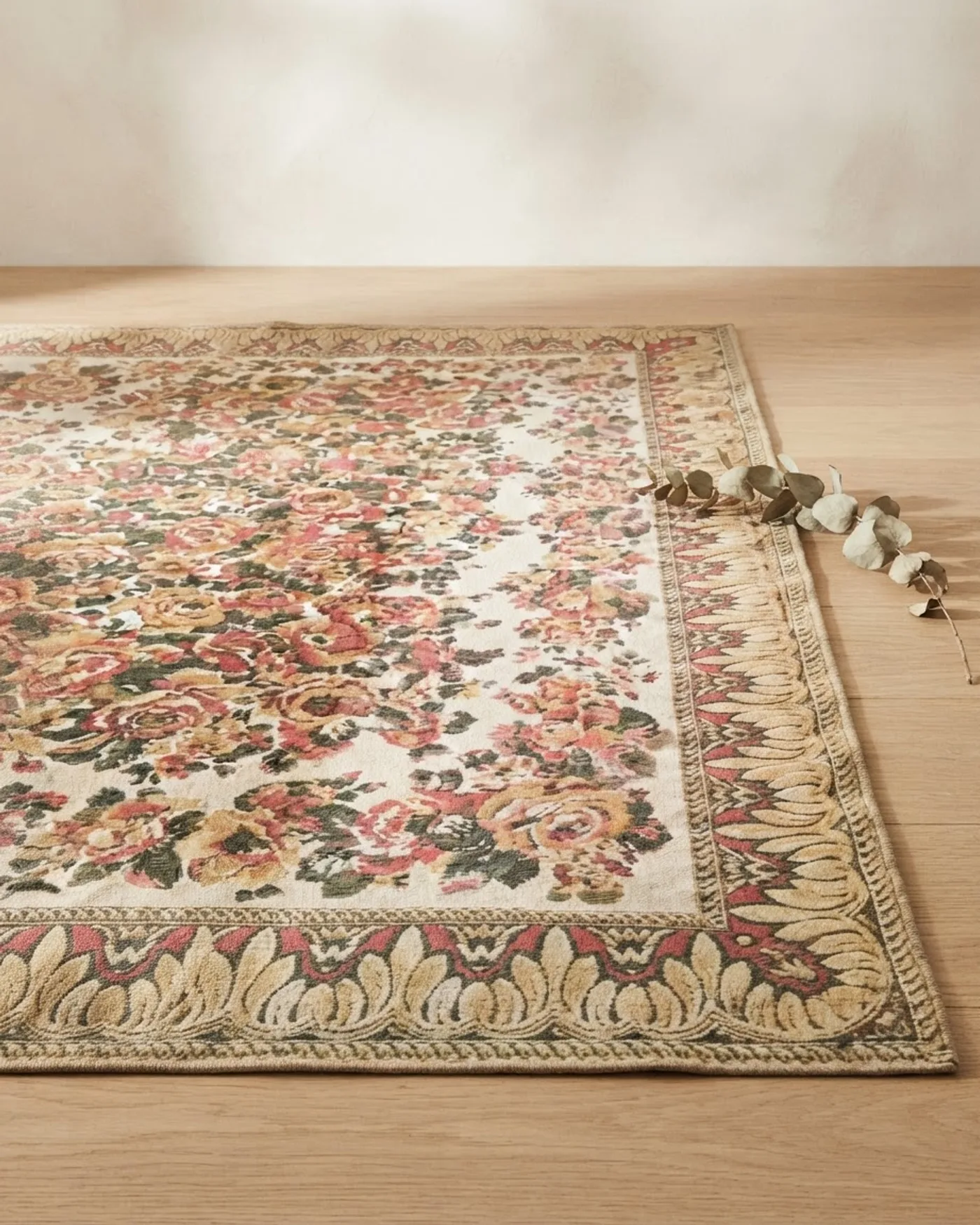 Alfombra con Motivos Florales - imagen 1