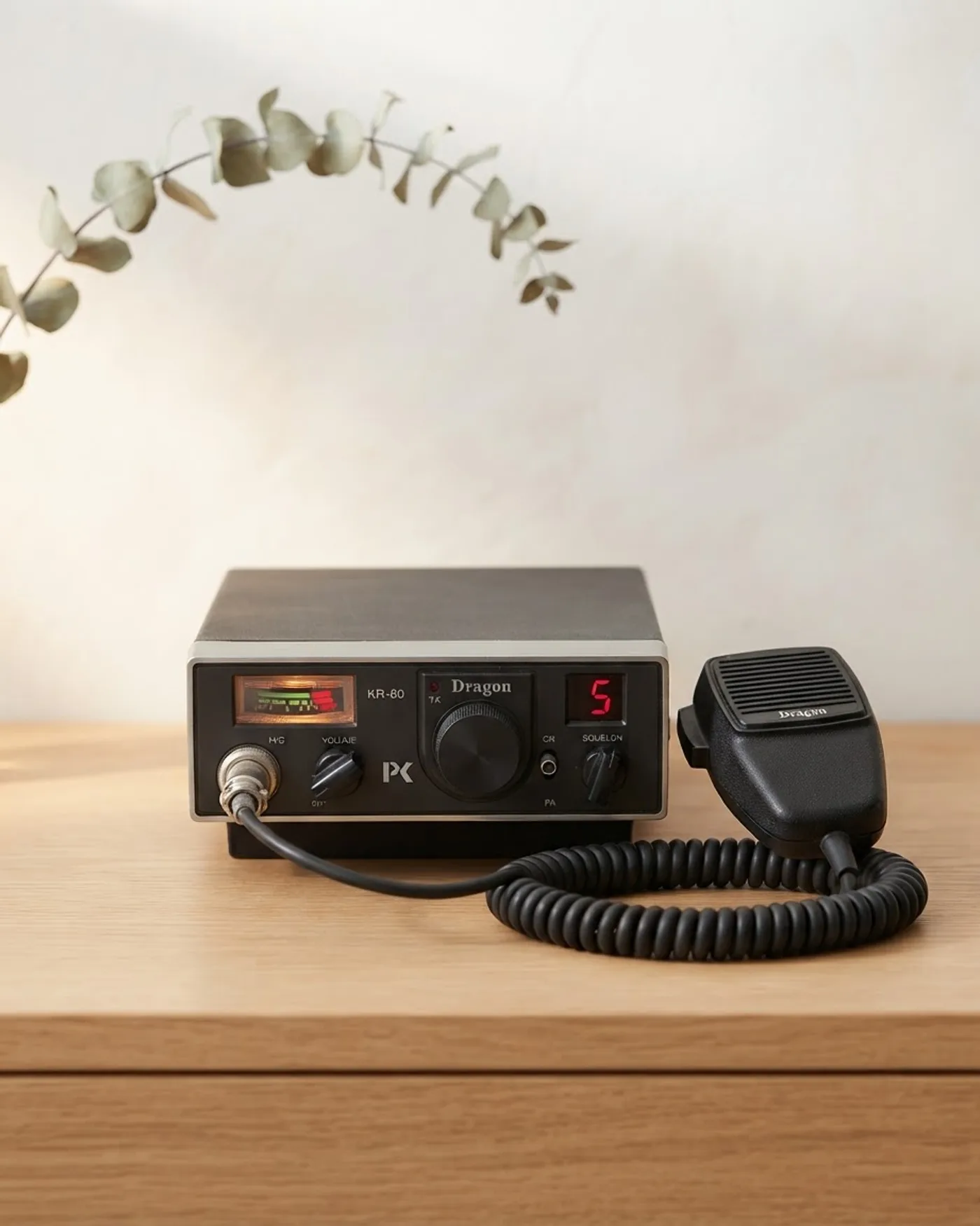Emisora de Radio Dragon Kr-80 Vintage - imagen 1