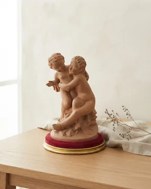 Figura terracota patinada jullar de fran - miniatura 1