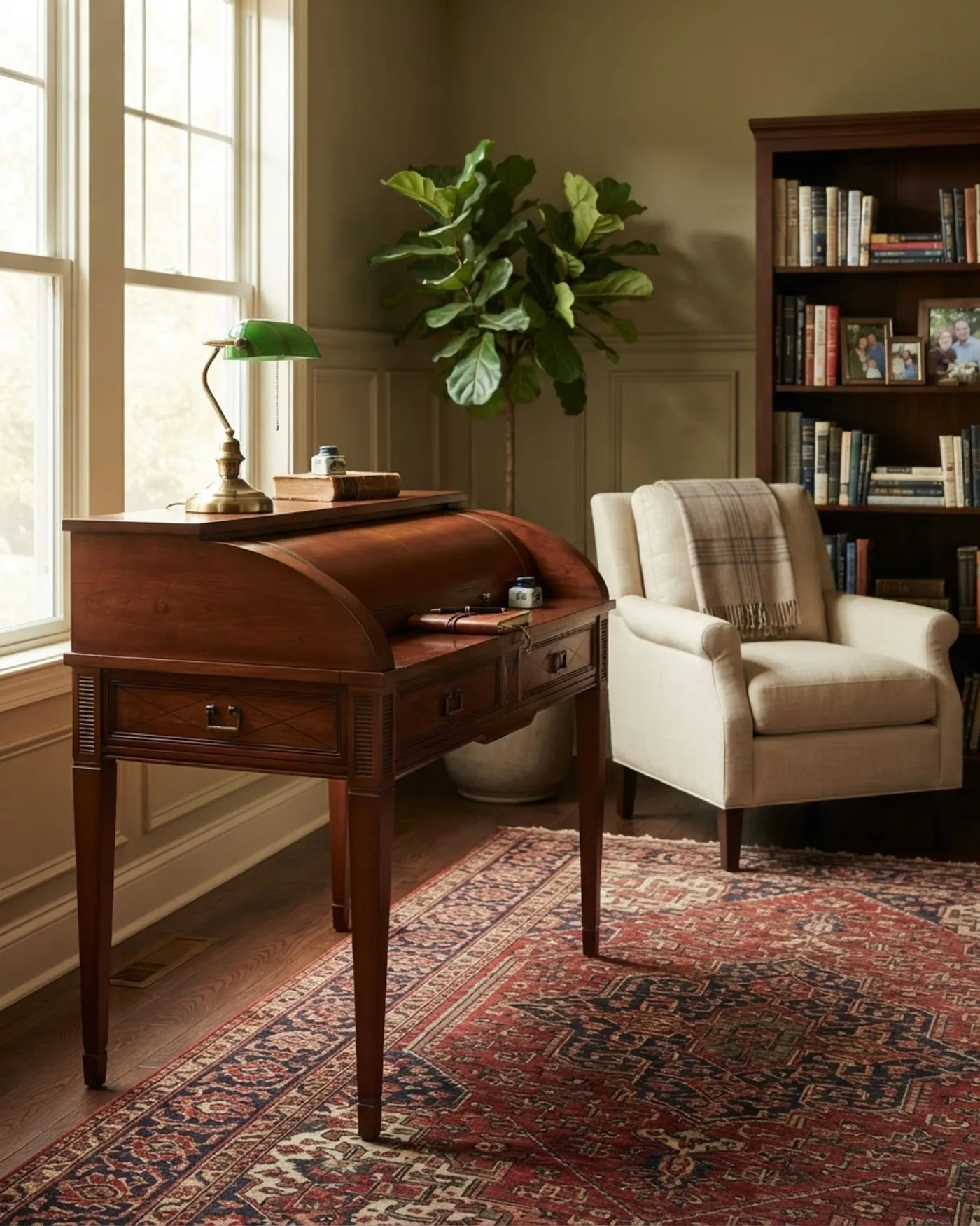 Buro de Madera Estilo Tradicional - imagen 1