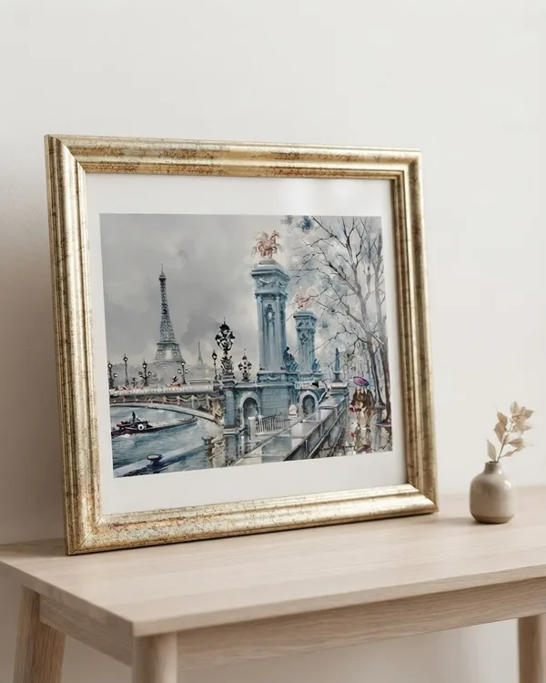 Cuadro Puente Alejandro Iii Paris
