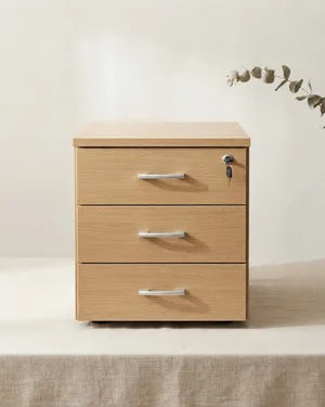 Cajonera de Oficina con Tres Cajones y Cerradura - miniatura 1