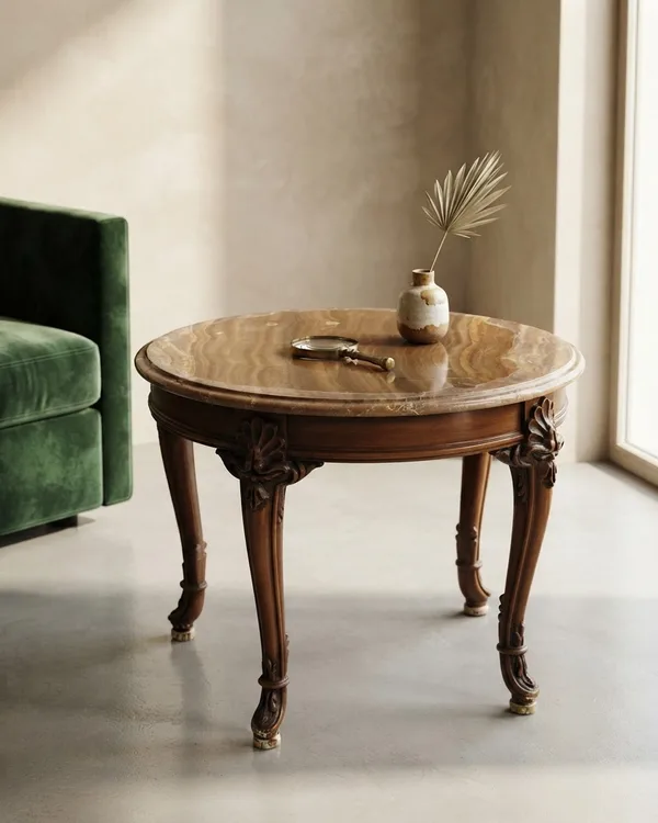 MESA de centro estilo Luis XV