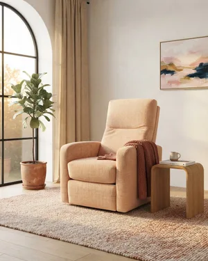 Sillón Relax de Tela Reclinable - miniatura 1