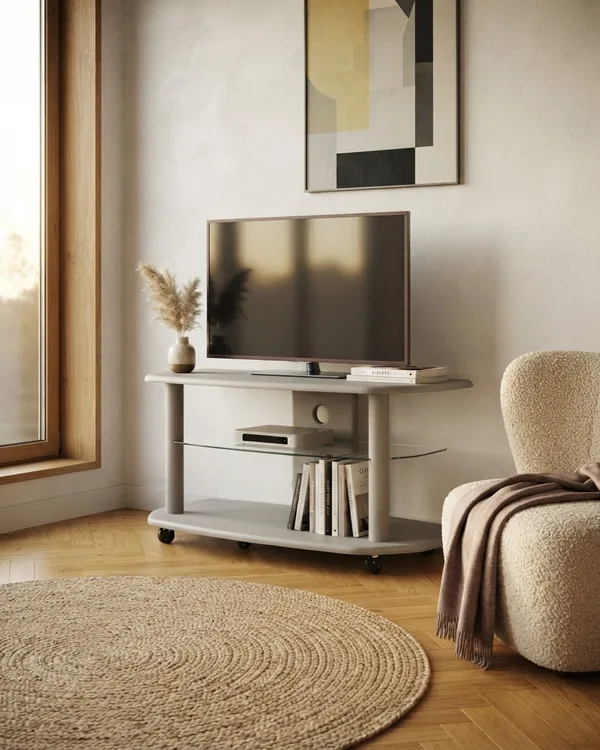 Mueble de Tv con Ruedas