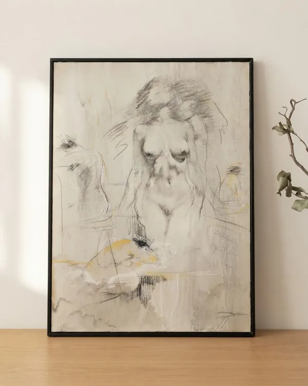 Dibujo Desnudo Femenino