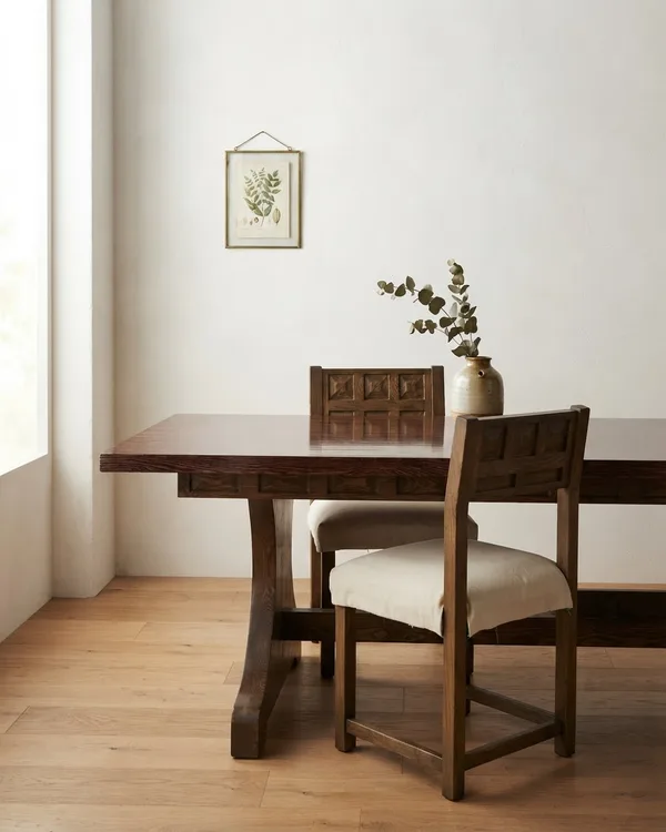 Conjunto de Comedor Estilo Colonial