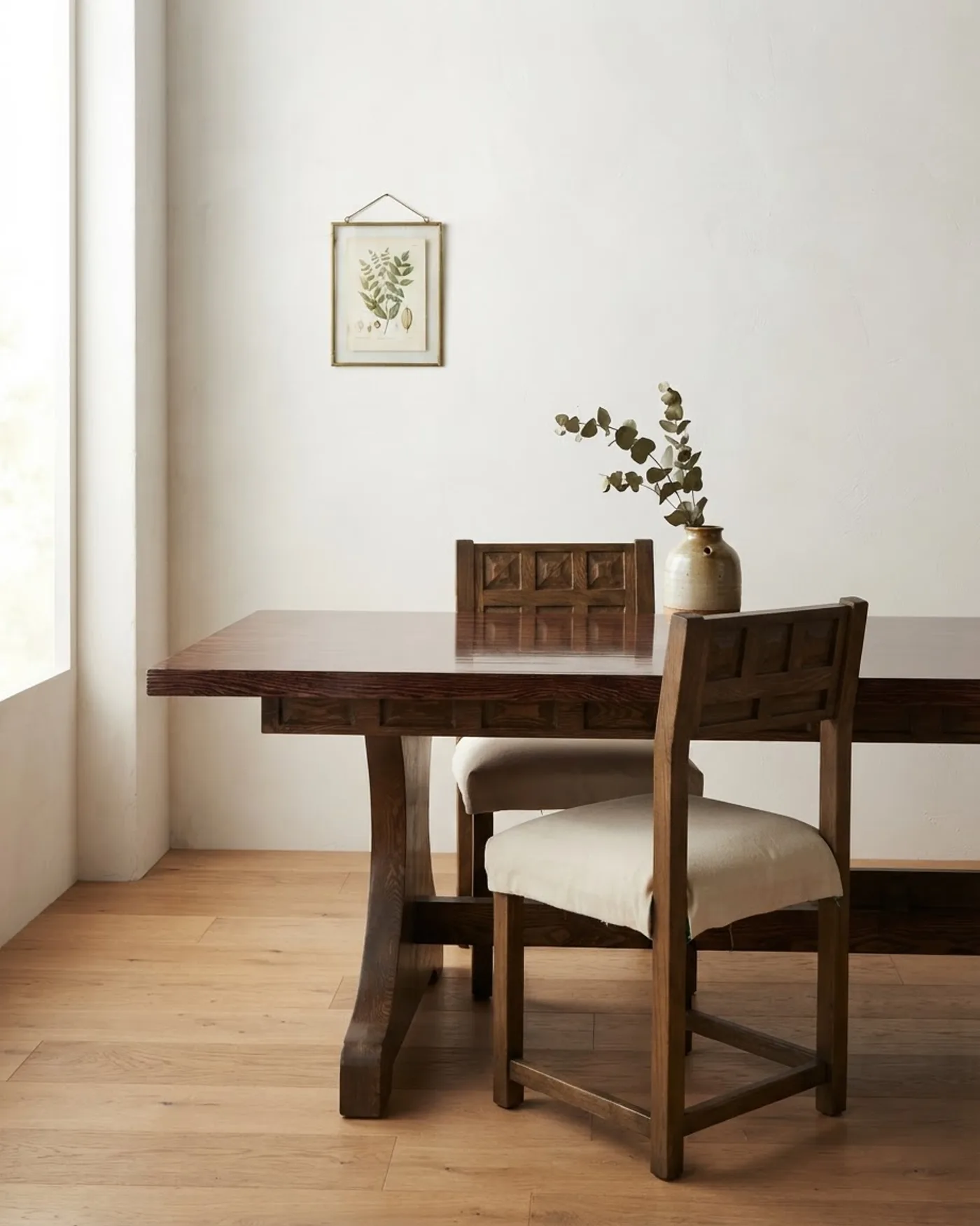 Conjunto de Comedor Estilo Colonial - imagen 1