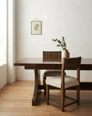 Conjunto de Comedor Estilo Colonial - miniatura 1