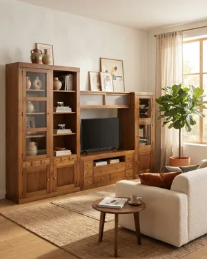 Mueble de Salón Modular en Madera - miniatura 1