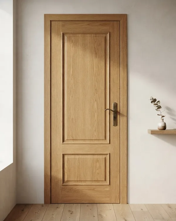 PUERTA DE INTERIOR DE MADERA
