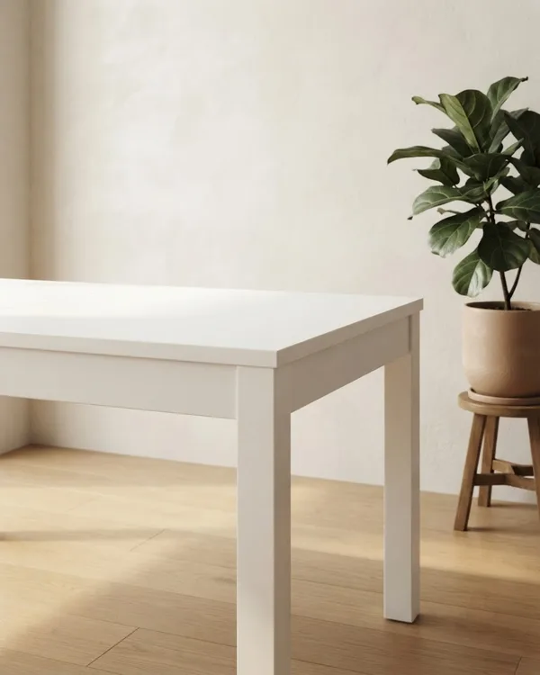 Mesa Extensible Ikea Blanca