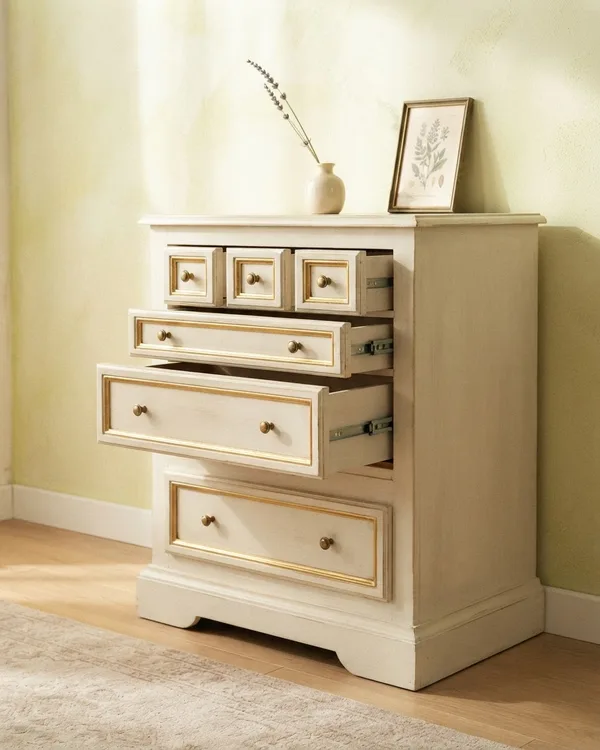 Cajonera Francesa Vintage Estilo Shabby Chic