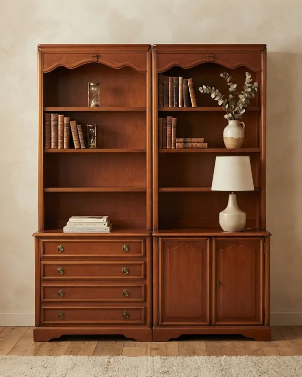 LIBRERIA MODULAR SALOAR ESTILO CLASICA