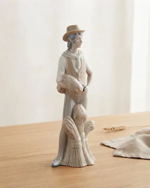 Figura de Porcelana Campesino Lladro - miniatura 1