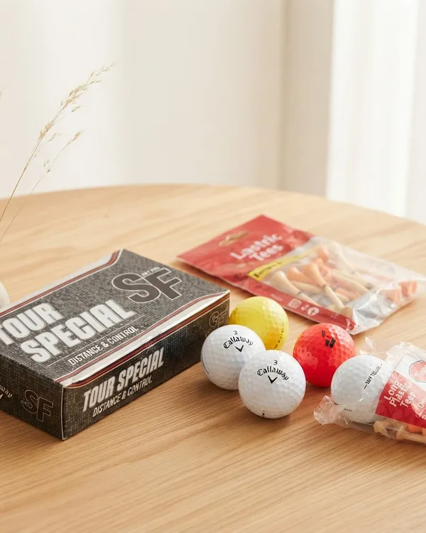 Pack de Pelotas de Golf Callaway Tour Special y Tees Masters
