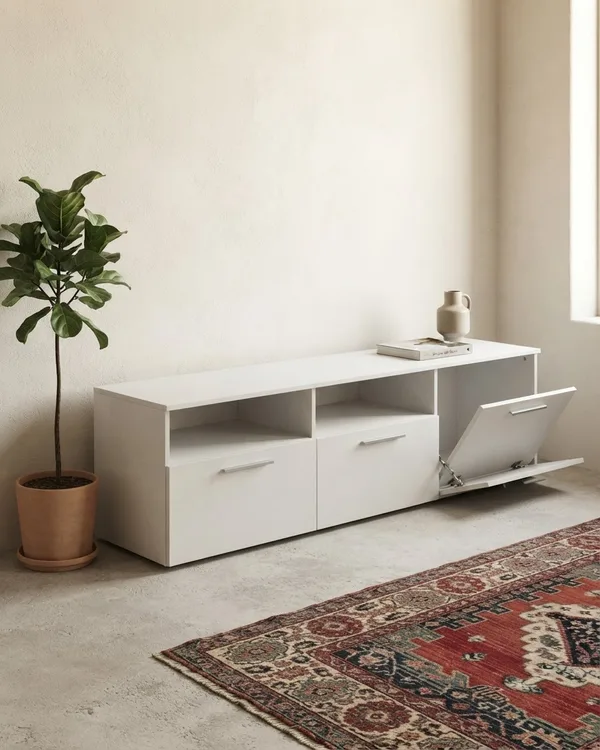 Mueble bajo para Tv Blanco