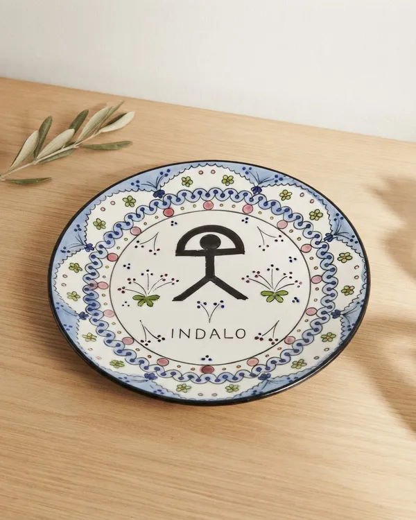 Plato Decorativo Indalo de Cerámica Ceraplat