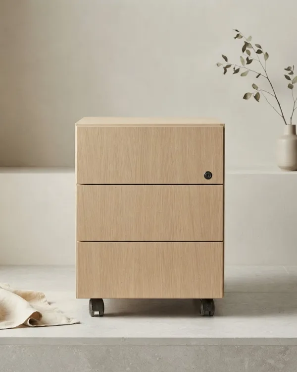 Cajonera de oficina con ruedas