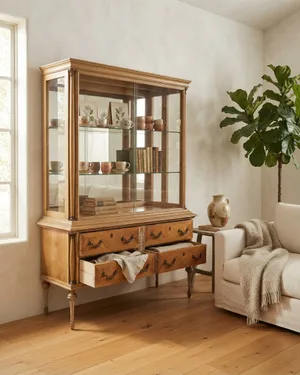 Mueble de Cómoda y Vitrina Alacena - miniatura 1