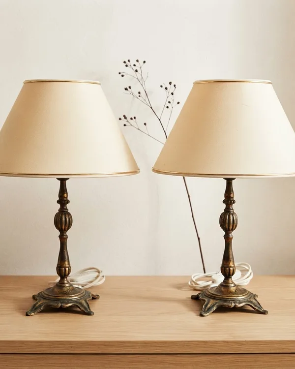 PAREJA LAMPARAS VINTAGE