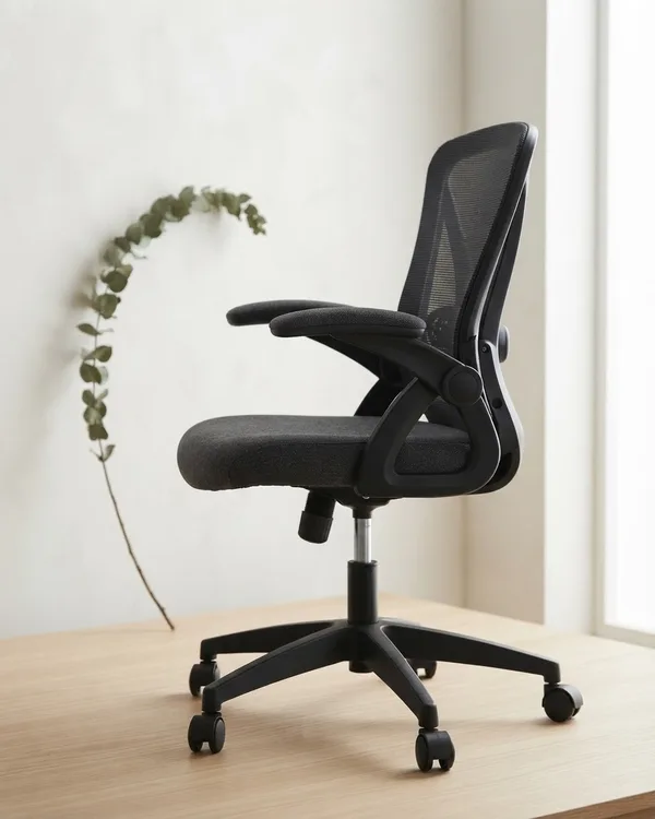 Silla de Oficina Ergonómica con Respaldo de Malla