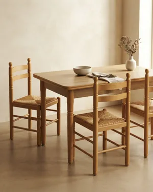 Conjunto Mesa y 3 Sillas de Cocina - miniatura 1