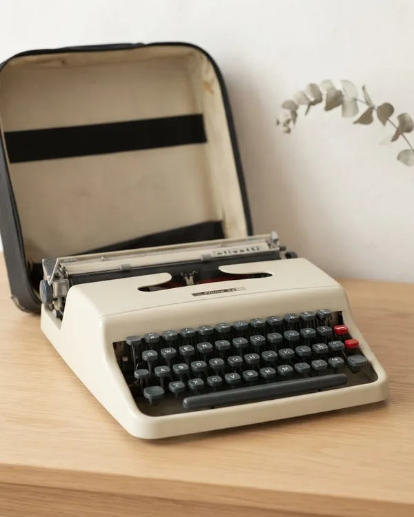 Máquina de escribir Olivetti Pluma 22