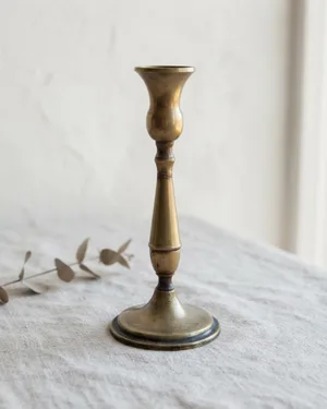 Porta velas de bronce - miniatura 1