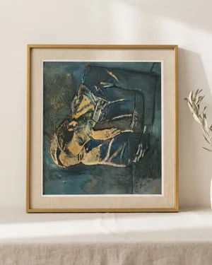 Cuadro la pareja de pablo picasso 1904 - miniatura 1
