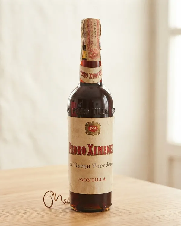 Botella pedro ximenez