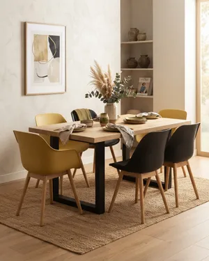 Mesa de Comedor en Madera Maciza - miniatura 1