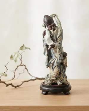 Figura ceramica vidriada francesc elias - miniatura 1