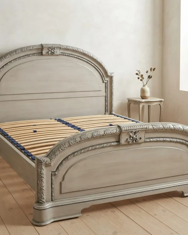 Cama Clasica Tallada