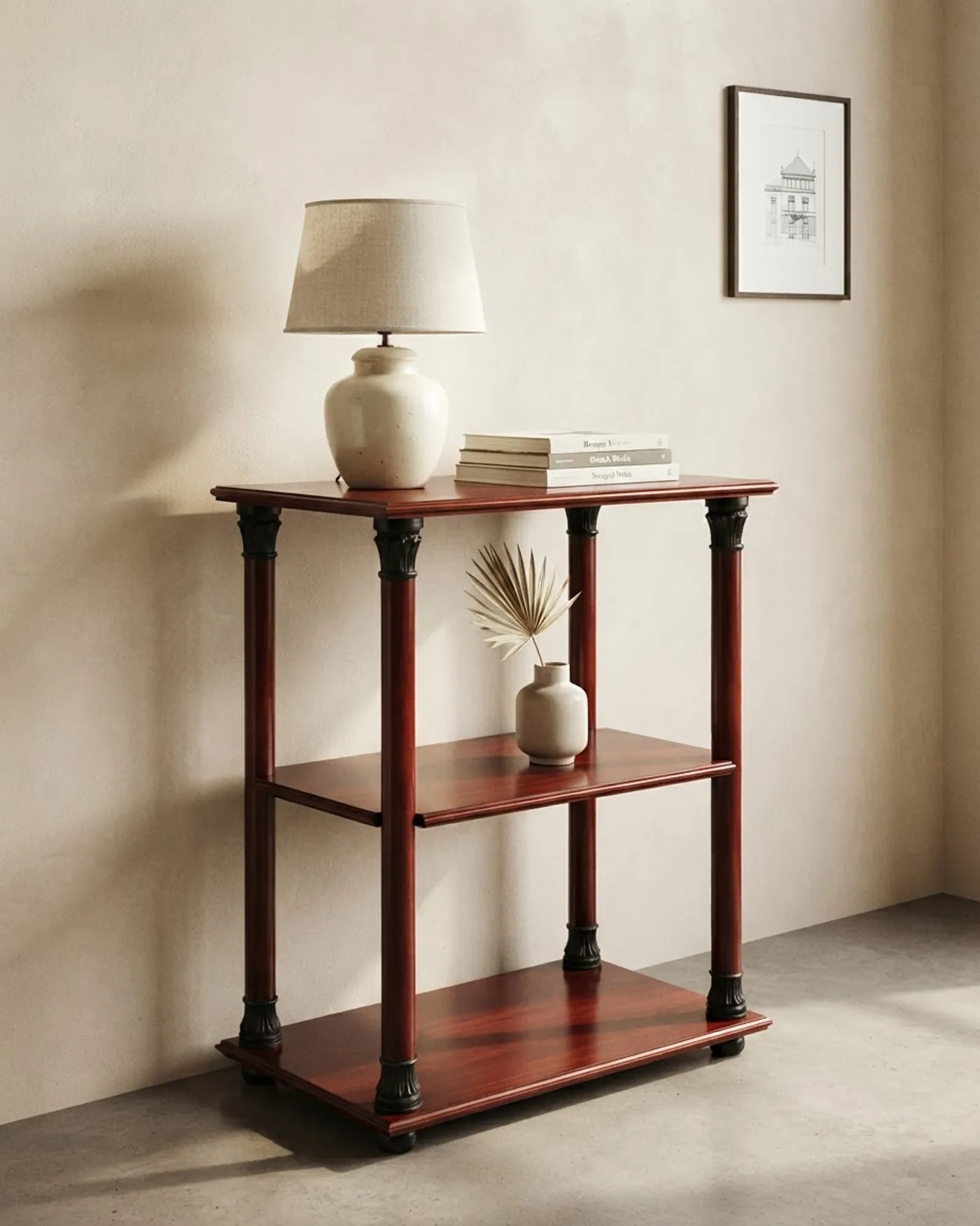 Mueble de Tv de Madera Estilo Clásico - imagen 1
