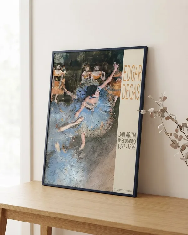 Cuadro Poster Edgar Degas Bailarina