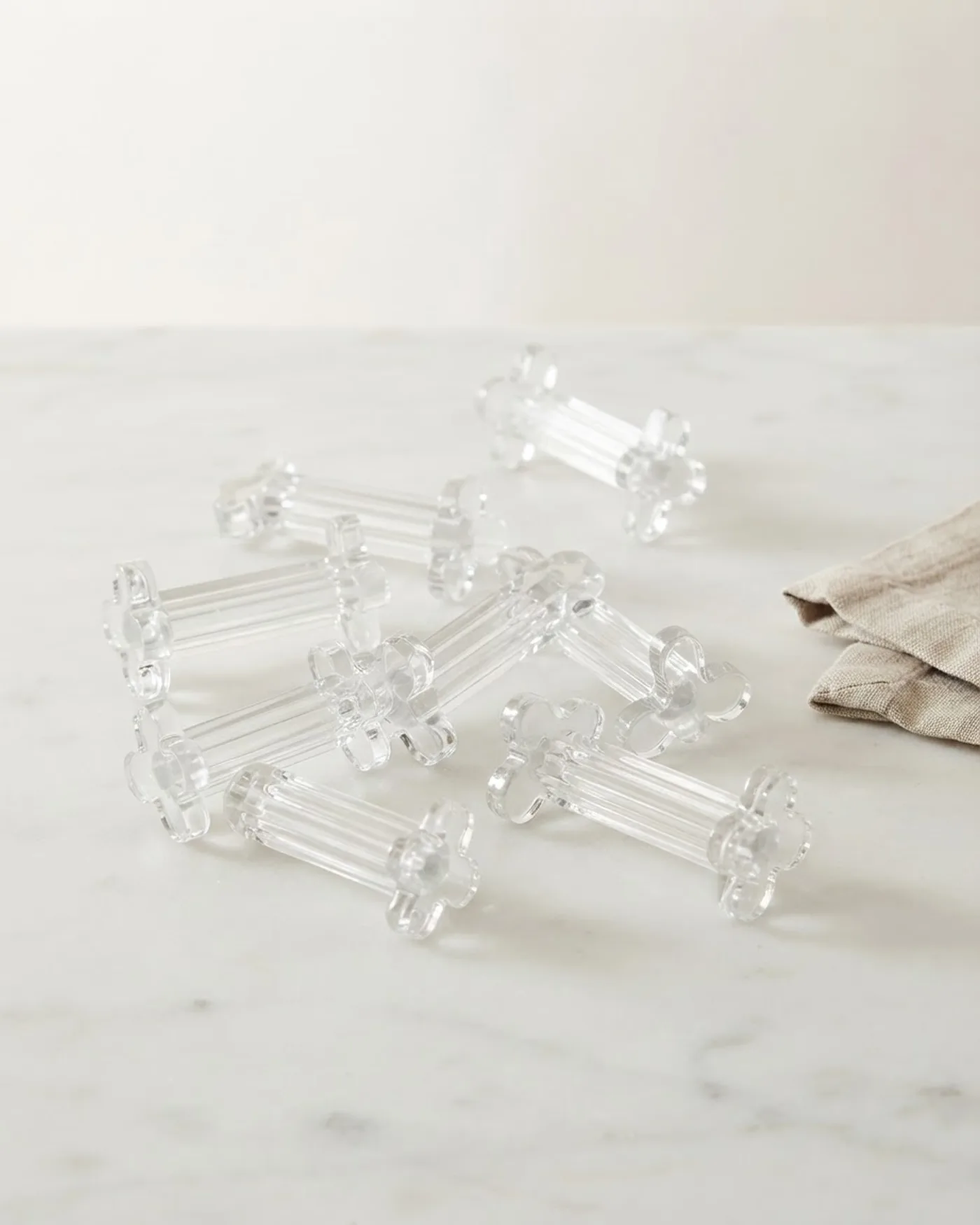 9 reposacubiertos de cristal - imagen 1